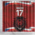 Czech Republic Football Custom Shower Curtain Sporty Style LT17 - Wonder Print Shop