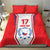 Czech Republic Ice Hockey Custom Bedding Set Flag Style