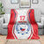 Czech Republic Ice Hockey Custom Blanket Flag Style