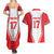 Czech Republic Ice Hockey Custom Couples Matching Summer Maxi Dress and Hawaiian Shirt Flag Style