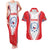 Czech Republic Ice Hockey Custom Couples Matching Tank Maxi Dress and Hawaiian Shirt Flag Style