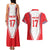 Czech Republic Ice Hockey Custom Couples Matching Tank Maxi Dress and Hawaiian Shirt Flag Style