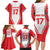 Czech Republic Ice Hockey Custom Family Matching Long Sleeve Bodycon Dress and Hawaiian Shirt Flag Style