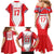 Czech Republic Ice Hockey Custom Family Matching Mermaid Dress and Hawaiian Shirt Flag Style