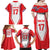 Czech Republic Ice Hockey Custom Family Matching Off Shoulder Maxi Dress and Hawaiian Shirt Flag Style