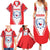 Czech Republic Ice Hockey Custom Family Matching Summer Maxi Dress and Hawaiian Shirt Flag Style