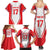 Czech Republic Ice Hockey Custom Family Matching Summer Maxi Dress and Hawaiian Shirt Flag Style