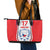 Czech Republic Ice Hockey Custom Leather Tote Bag Flag Style