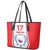 Czech Republic Ice Hockey Custom Leather Tote Bag Flag Style