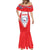 Czech Republic Ice Hockey Custom Mermaid Dress Flag Style