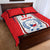 Czech Republic Ice Hockey Custom Quilt Bed Set Flag Style LT17 - Wonder Print Shop