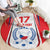 Czech Republic Ice Hockey Custom Round Carpet Flag Style LT17 - Wonder Print Shop