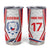 Czech Republic Ice Hockey Custom Tumbler Cup LT17 - Wonder Print Shop