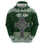 Personalized Celtic Cross Shamrock Ireland Hoodie Celtic Knot with Shamrock