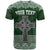 Personalized Celtic Cross Shamrock Ireland T Shirt Celtic Knot with Shamrock