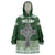 Personalized Celtic Cross Shamrock Ireland Wearable Blanket Hoodie Celtic Knot with Shamrock