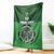 Custom Ireland Football Blanket Celtic Knot with Shamrock