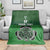 Custom Ireland Football Blanket Celtic Knot with Shamrock