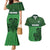 Custom Ireland Football Couples Matching Mermaid Dress and Hawaiian Shirt Celtic Knot with Shamrock