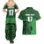 Custom Ireland Football Couples Matching Summer Maxi Dress and Hawaiian Shirt Celtic Knot with Shamrock