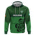 Custom Ireland Football Hoodie Celtic Knot with Shamrock