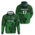 Custom Ireland Football Hoodie Celtic Knot with Shamrock