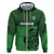 Custom Ireland Football Hoodie Celtic Knot with Shamrock