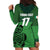 Custom Ireland Football Hoodie Dress Celtic Knot with Shamrock