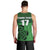 Custom Ireland Football Men Tank Top Celtic Knot with Shamrock