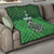 Custom Ireland Football Quilt Celtic Knot with Shamrock