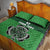 Custom Ireland Football Quilt Bed Set Celtic Knot with Shamrock