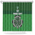 Custom Ireland Football Shower Curtain Celtic Knot with Shamrock