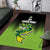 Custom Ireland Rugby Go Champions Area Rug Irish Shamrock