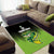 Custom Ireland Rugby Go Champions Area Rug Irish Shamrock