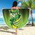 Custom Ireland Rugby Go Champions Beach Blanket Irish Shamrock