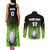 Custom Ireland Rugby Go Champions Couples Matching Tank Maxi Dress and Long Sleeve Button Shirt Irish Shamrock