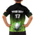 Custom Ireland Rugby Go Champions Family Matching Long Sleeve Bodycon Dress and Hawaiian Shirt Irish Shamrock