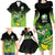 Custom Ireland Rugby Go Champions Family Matching Long Sleeve Bodycon Dress and Hawaiian Shirt Irish Shamrock