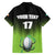 Custom Ireland Rugby Go Champions Family Matching Off The Shoulder Long Sleeve Dress and Hawaiian Shirt Irish Shamrock