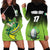 Custom Ireland Rugby Go Champions Hoodie Dress Irish Shamrock