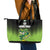 Custom Ireland Rugby Go Champions Leather Tote Bag Irish Shamrock