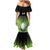 Custom Ireland Rugby Go Champions Mermaid Dress Irish Shamrock