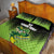 Custom Ireland Rugby Go Champions Quilt Bed Set Irish Shamrock