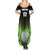 Custom Ireland Rugby Go Champions Summer Maxi Dress Irish Shamrock