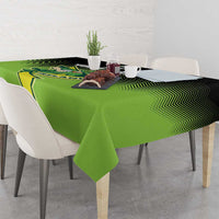 Custom Ireland Rugby Go Champions Tablecloth Irish Shamrock