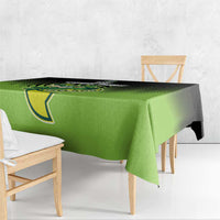 Custom Ireland Rugby Go Champions Tablecloth Irish Shamrock