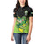 Custom Ireland Rugby Go Champions Women Polo Shirt Irish Shamrock