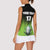 Custom Ireland Rugby Go Champions Women Sleeveless Polo Shirt Irish Shamrock