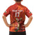 Custom Wales Football Go Champions Hawaiian Shirt Cymru am byth Red Style
