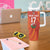 Custom Wales Football Go Champions Tumbler With Handle Cymru am byth Red Style